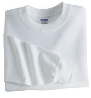 White, Long Sleeve T-Shirt